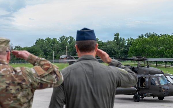 131st Bomb Wing hosts Missouri Military Preparedness and Enhancement Commission at Jefferson Barracks
