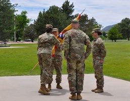 918th Contracting Battalion transfers command at Fort Carson