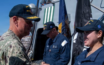 SWOBOSS Visits USS Chafee (DDG 90)