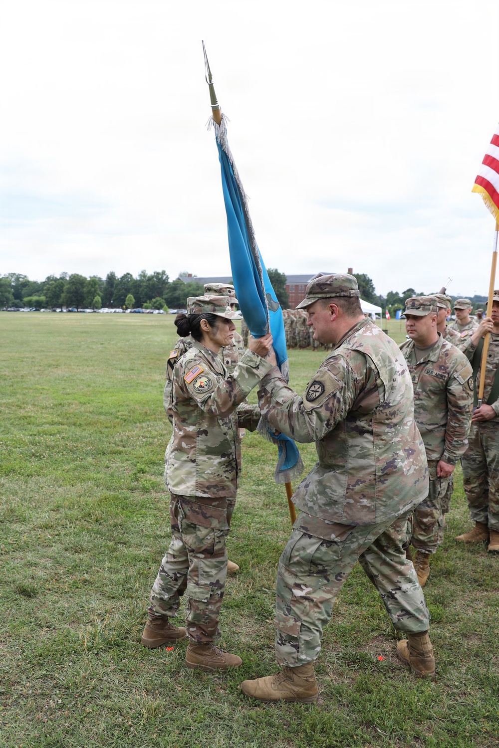781st MI Battalion (Cyber), Vanguard Change of Command 05