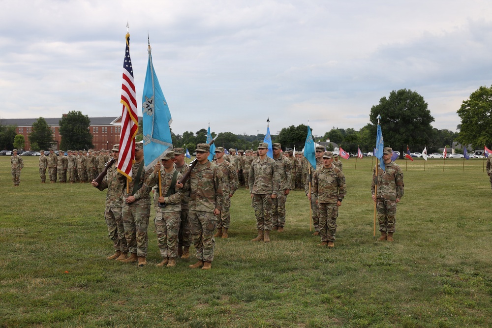 781st MI Battalion (Cyber), Vanguard Change of Command 09