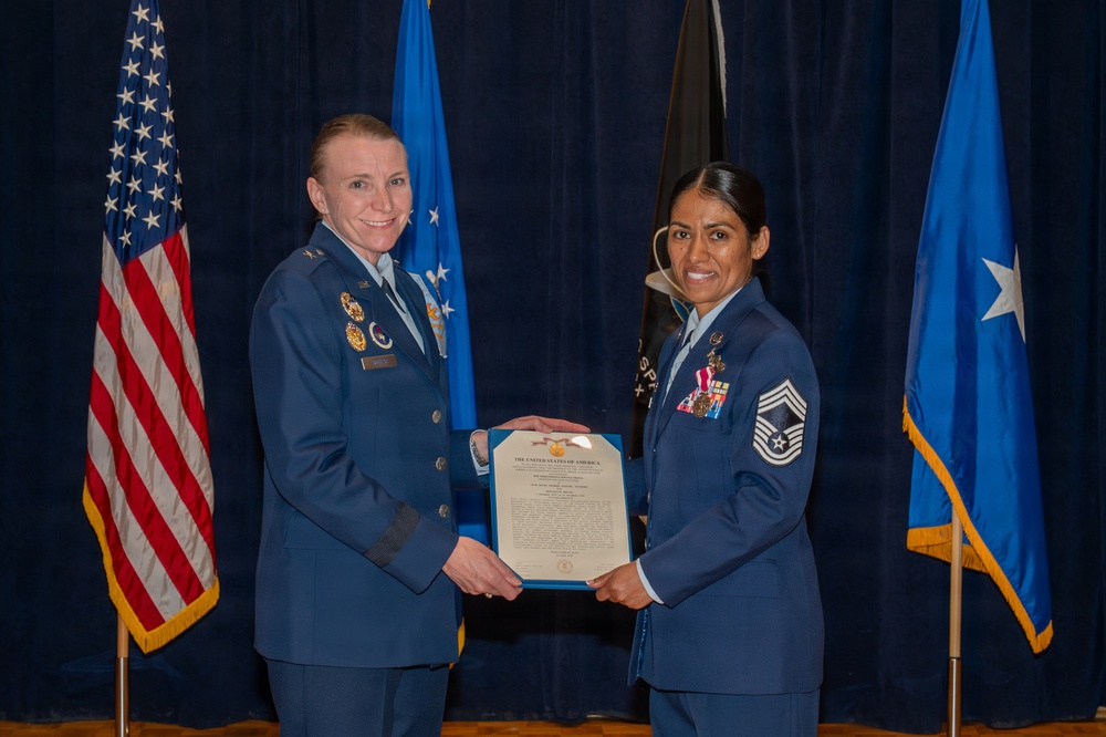 CMSgt. Cristina Gutierrez Retirement Ceremony