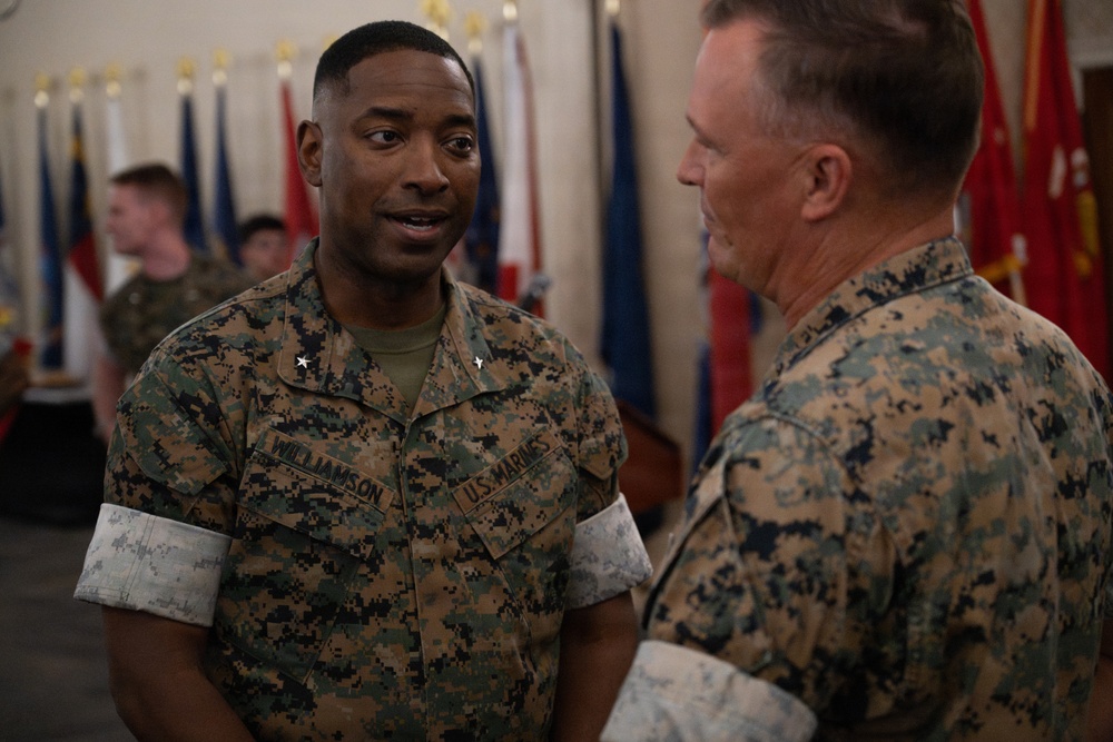 MARFORSPACE, MARFORCYBER, MCIC Change of Command