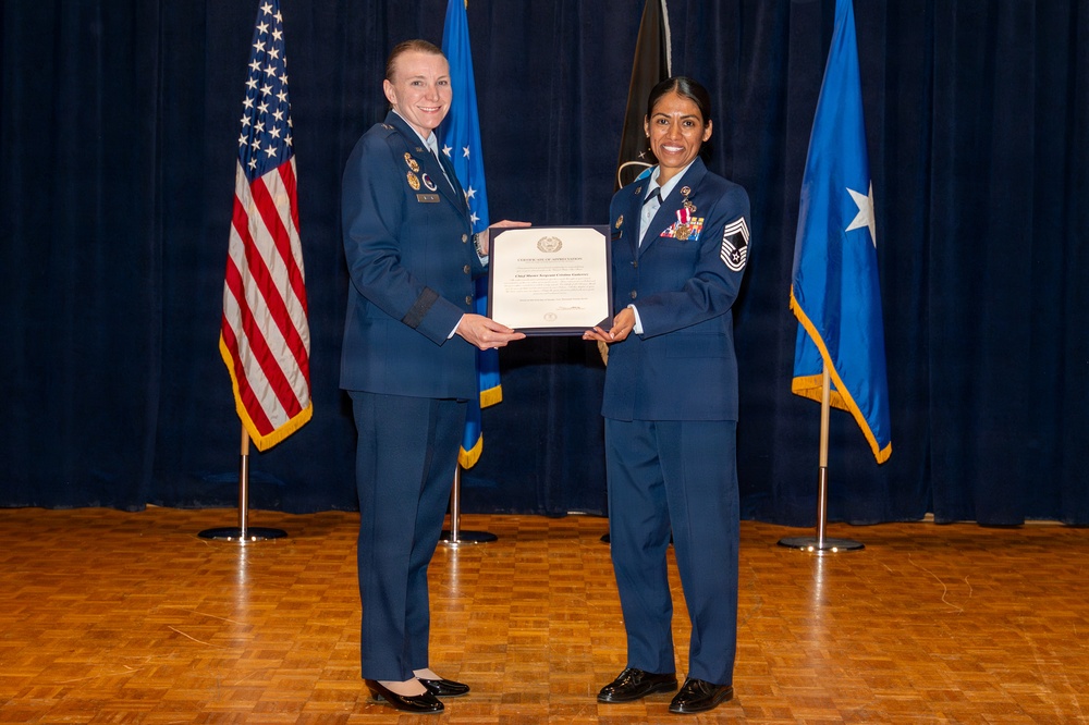 CMSgt. Cristina Gutierrez Retirement Ceremony