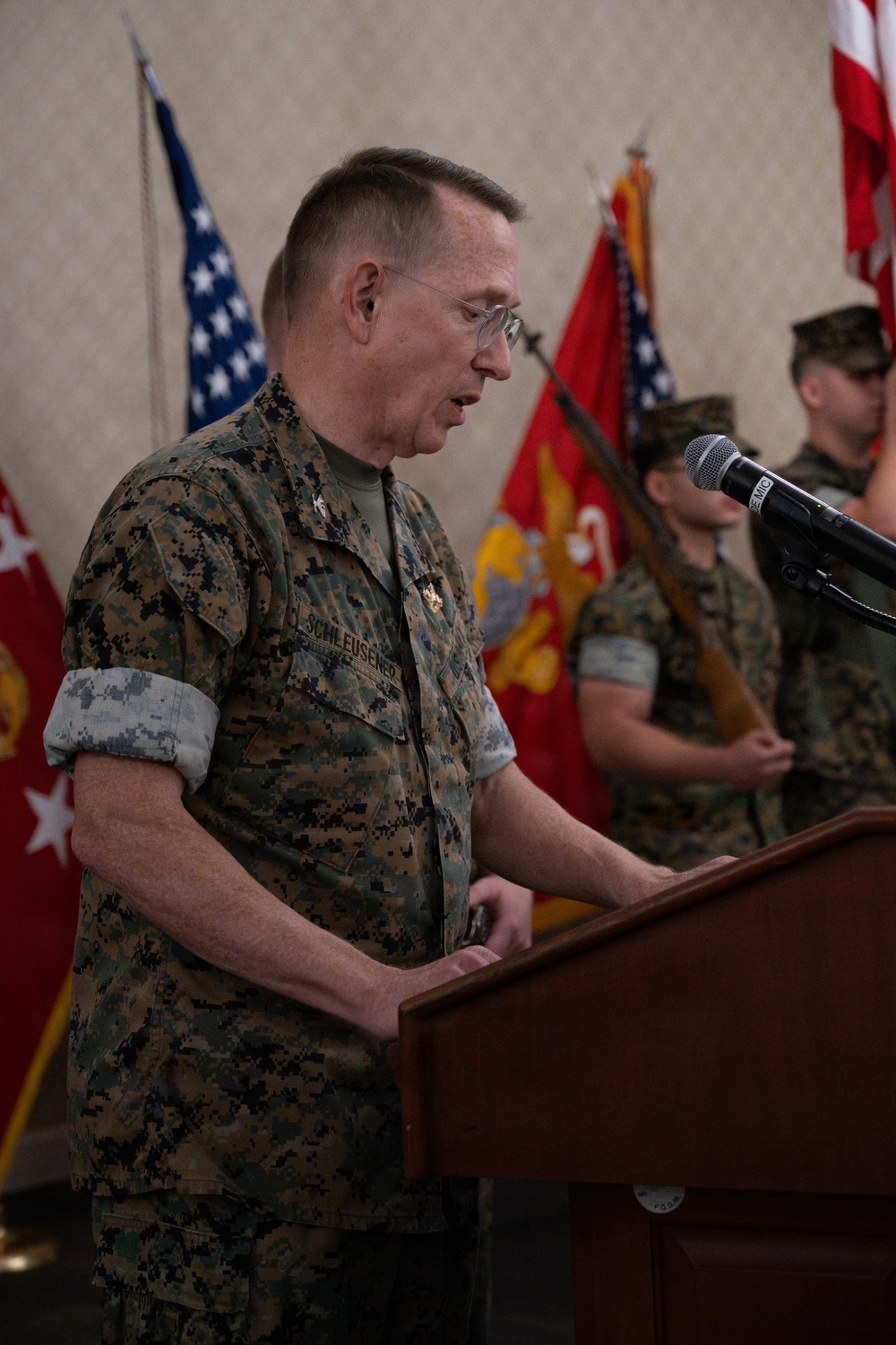 MARFORSPACE, MARFORCYBER, MCIC Change of Command