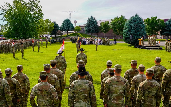 2-116th Cavalry Regiment Reorganization Ceremony