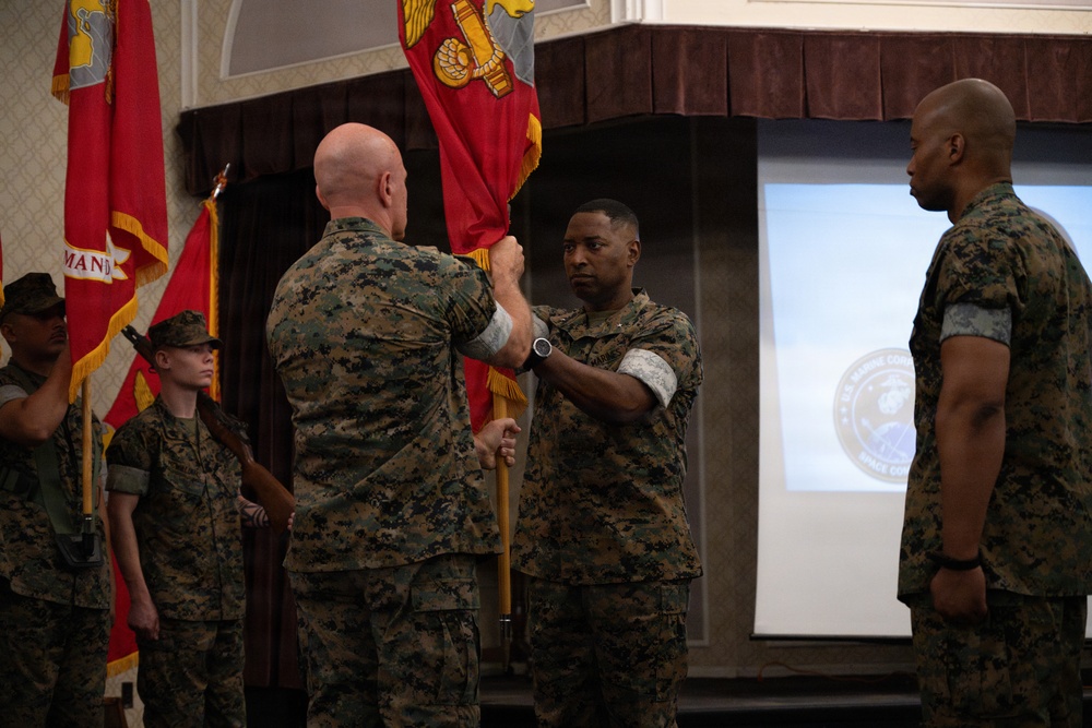 MARFORSPACE, MARFORCYBER, MCIC Change of Command