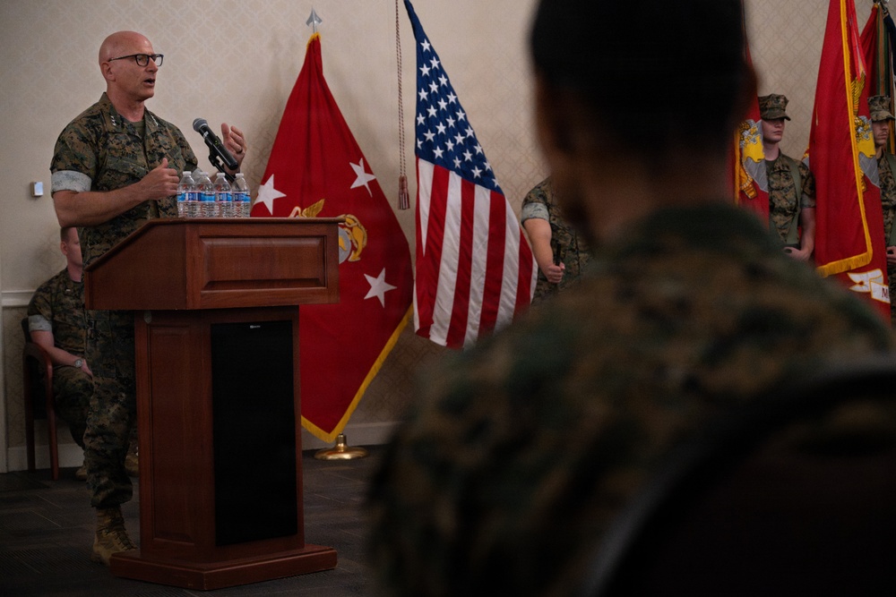 MARFORSPACE, MARFORCYBER, MCIC Change of Command