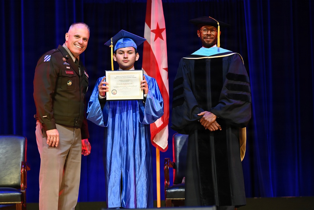 District of Columbia National Guard Capital Guardian Youth ChalleNGe Academy Class 66 Residential Phase Commencement Ceremony