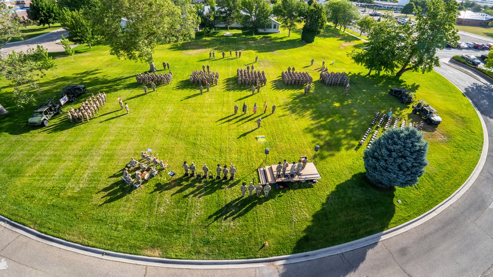 2-116th Cavalry Regiment Reorganization Ceremony