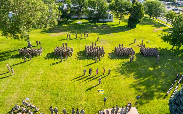 2-116th Cavalry Regiment Reorganization Ceremony
