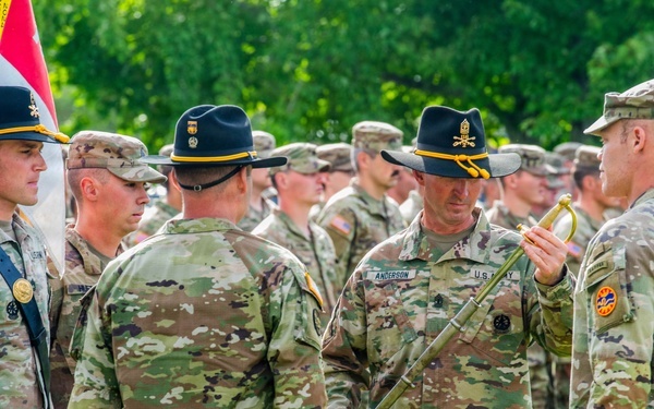 2-116th Cavalry Regiment Reorganization Ceremony