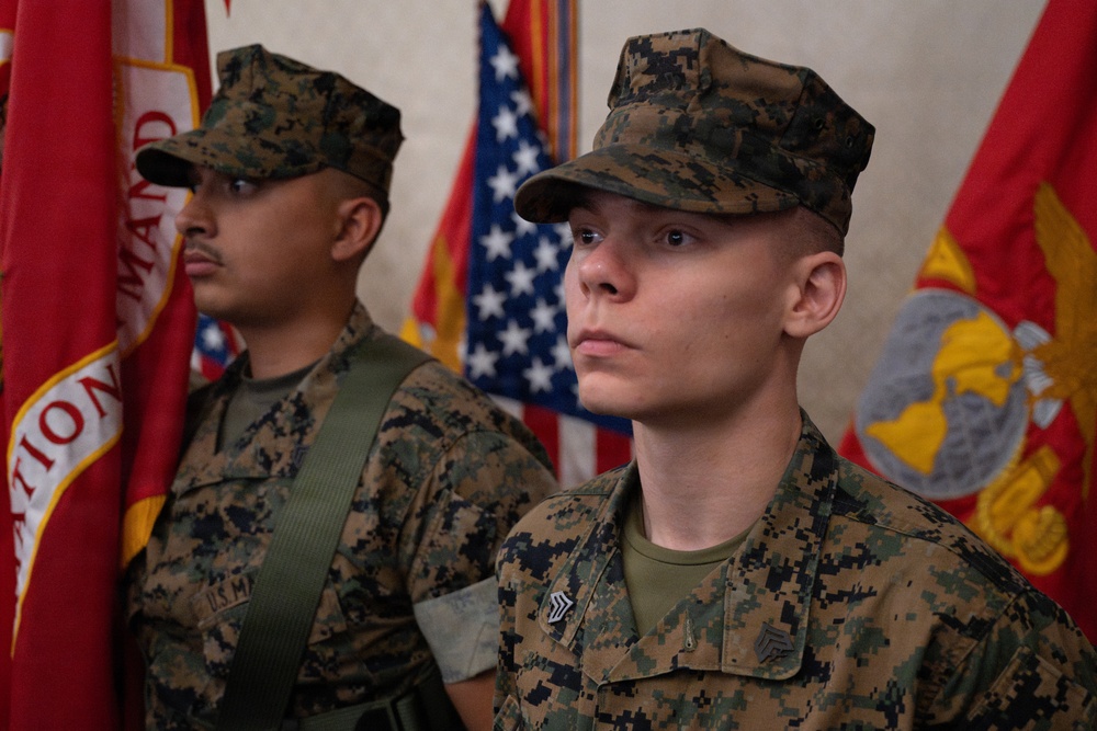 MARFORSPACE, MARFORCYBER, MCIC Change of Command