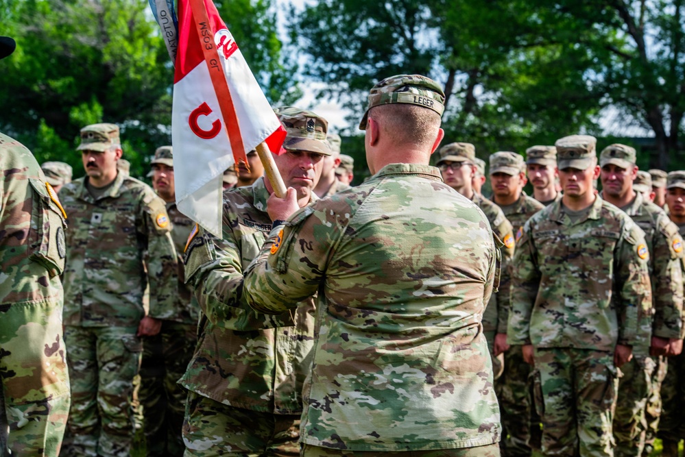 2-116th Cavalry Regiment Reorganization Ceremony