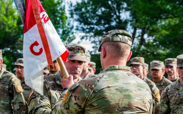 2-116th Cavalry Regiment Reorganization Ceremony