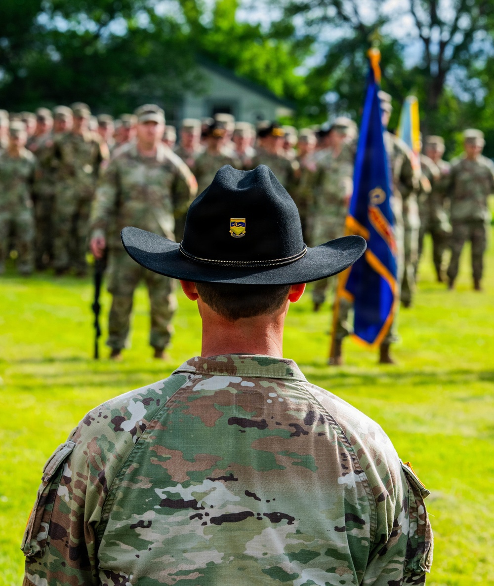 2-116th Cavalry Regiment Reorganization Ceremony