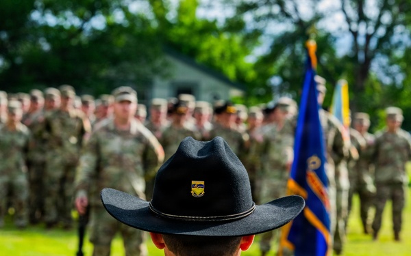 2-116th Cavalry Regiment Reorganization Ceremony