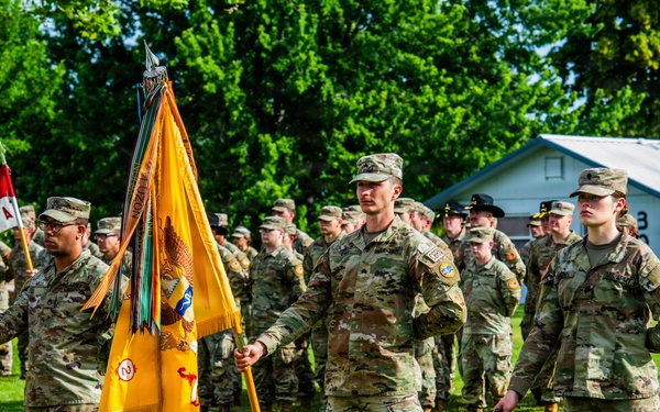 2-116th Cavalry Regiment Reorganization Ceremony