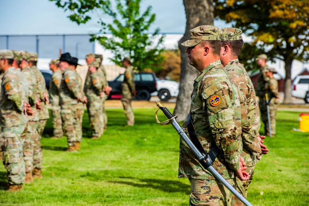2-116th Cavalry Regiment Reorganization Ceremony