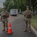 Mississippi National Guardsmen patrol during UFC Freedom 250 in Washington, D.C.