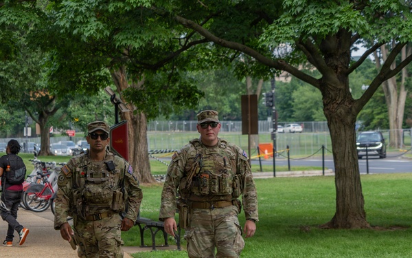 Mississippi National Guardsmen Support UFC Freedom 250 in Washington, D.C.