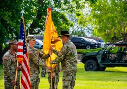 2-116th Cavalry Regiment Reorganization Ceremony