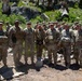 U.S Army National Guard Soldiers Assigned to the 609th Engineer Company Rappel Down an 80-Foot Rock