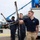 The United States Navy Ceremonial Guard Practices for NASCAR San Diego Weekend