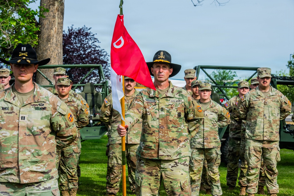 2-116th Cavalry Regiment Reorganization Ceremony