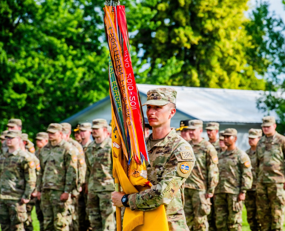 2-116th Cavalry Regiment Reorganization Ceremony