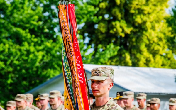 2-116th Cavalry Regiment Reorganization Ceremony