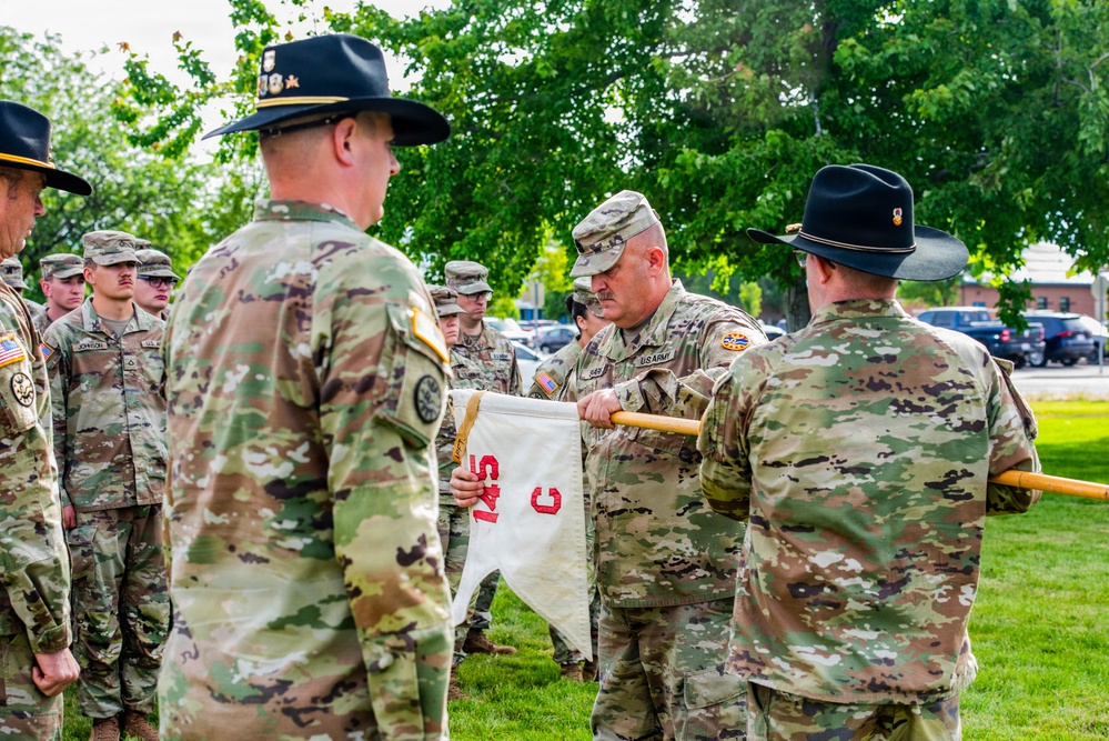 2-116th Cavalry Regiment Reorganization Ceremony