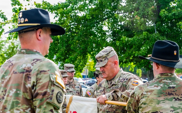 2-116th Cavalry Regiment Reorganization Ceremony