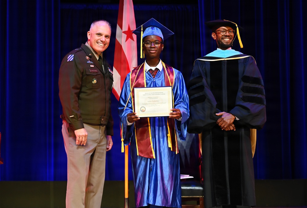 District of Columbia National Guard Capital Guardian Youth ChalleNGe Academy Class 66 Residential Phase Commencement Ceremony