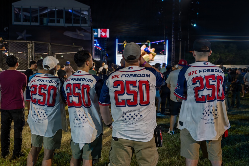 UFC Freedom 250 brings athletes, service members and fans together in Washington, D.C.