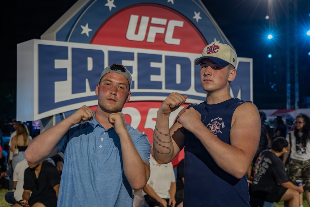 UFC Freedom 250 brings athletes, service members and fans together in Washington, D.C.