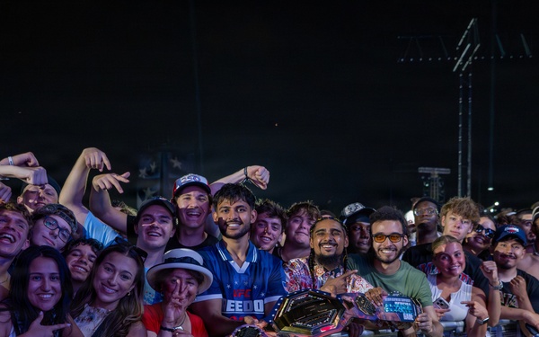 UFC Freedom 250 brings athletes, service members and fans together in Washington, D.C.