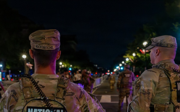 Florida and Mississippi National Guardsmen support UFC Freedom 250 in Washington, D.C.