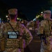 Mississippi National Guardsmen patrol during UFC Freedom 250 in Washington, D.C.