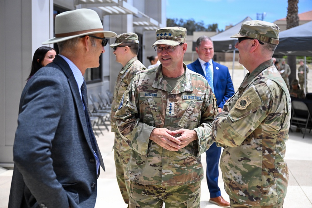 U.S. Space Force Chief of Space Operations Gen. Chance Saltzman visits S4S at Vandenberg Space Force Base