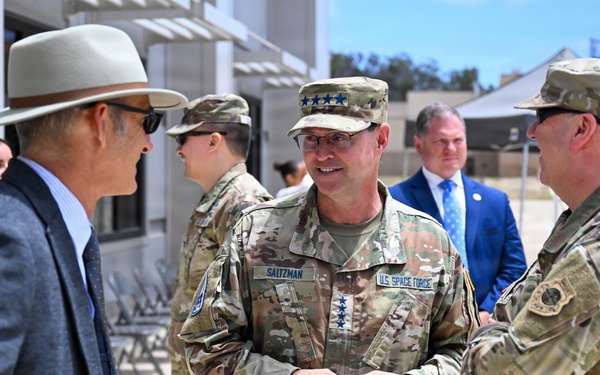 U.S. Space Force Chief of Space Operations Gen. Chance Saltzman visits S4S at Vandenberg Space Force Base