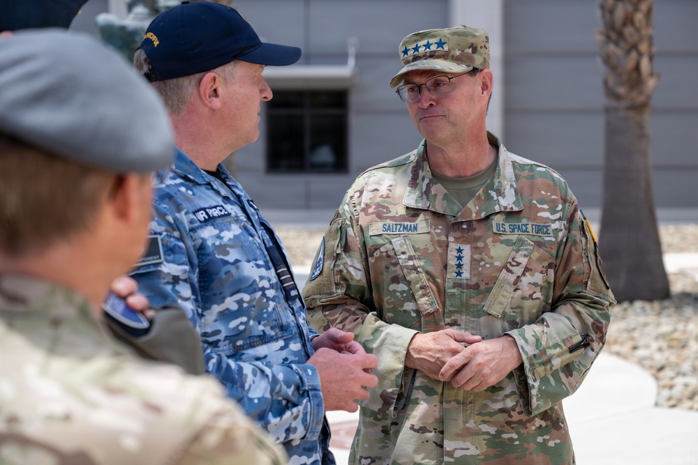 U.S. Space Force Chief of Space Operations Gen. Chance Saltzman visits S4S at Vandenberg Space Force Base