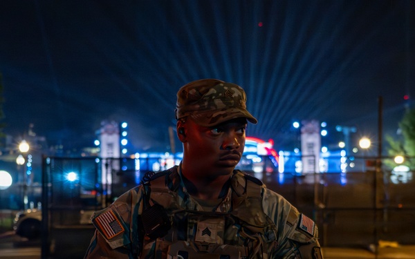 Mississippi National Guardsmen Support UFC Freedom 250 in Washington, D.C.