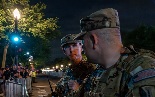 Mississippi National Guardsmen Support UFC Freedom 250 in Washington, D.C.