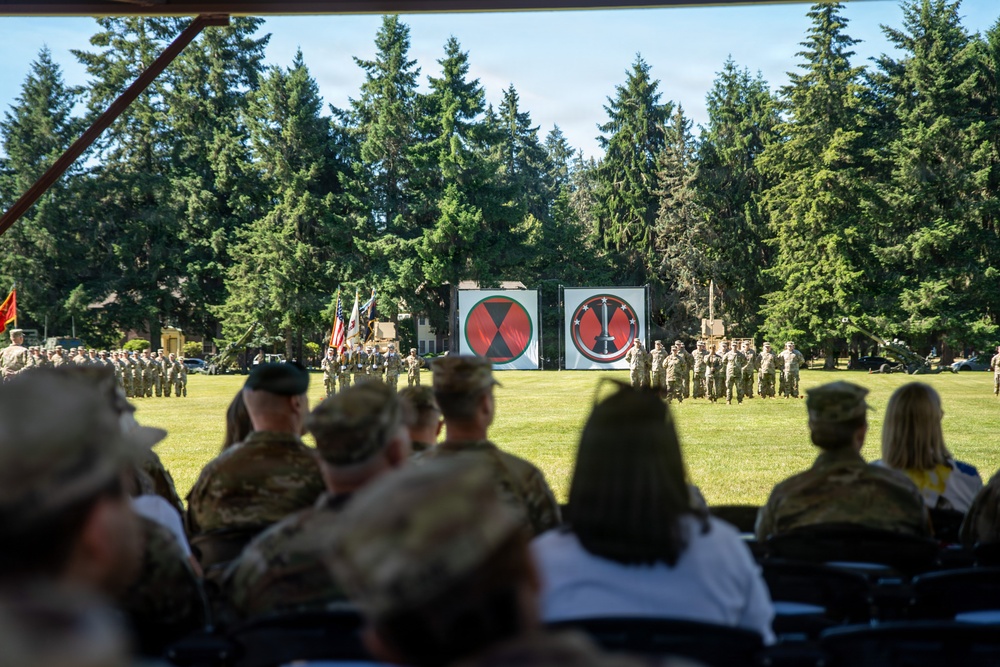 7th Infantry Division (Multi-Domain Command - Pacific) Redesignation Ceremony