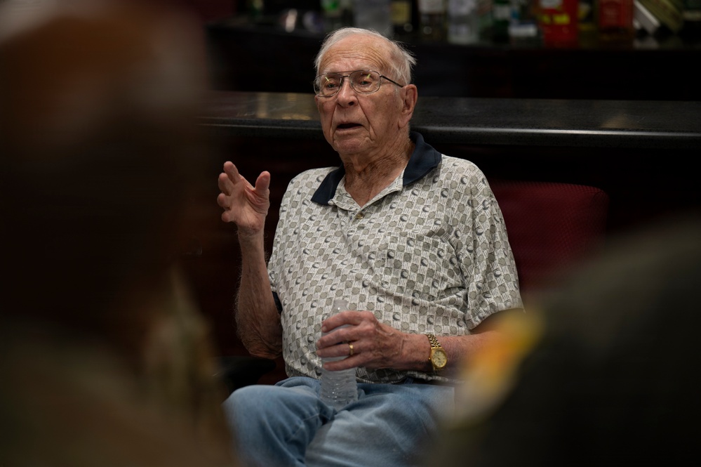 100-year old Korean War POW visits 55th Rescue Squadron