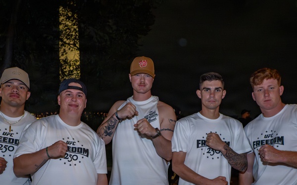 UFC Freedom 250 brings athletes, service members and fans together in front of the White House