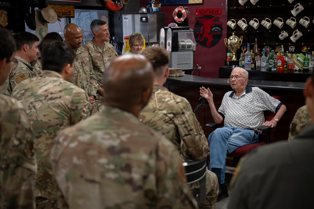 100-year old Korean War POW visits 55th Rescue Squadron