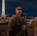Mississippi National Guardsmen patrol during UFC Freedom 250 in front of the White House