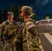 Mississippi National Guardsmen patrol during UFC Freedom 250 in front of the White House